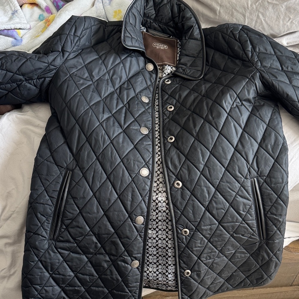 Black Quilted Jacket